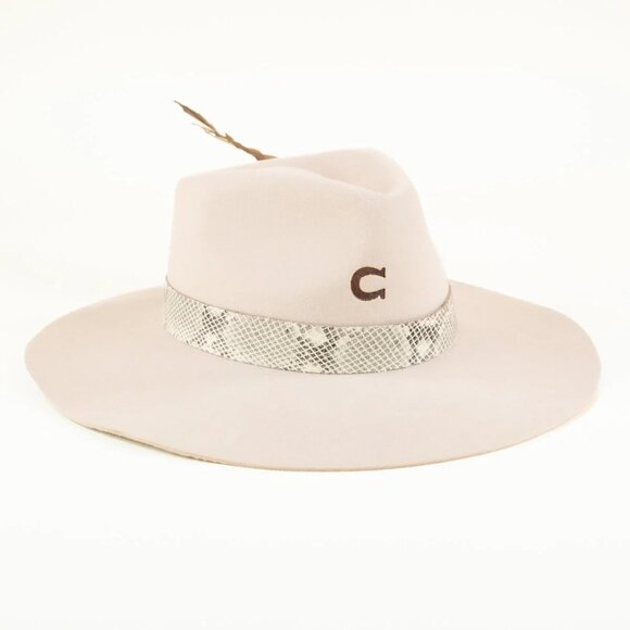 Charlie 1 Horse Sidewinder Wool Fedora Hat Lainey Wilson Wester Size L main image 5